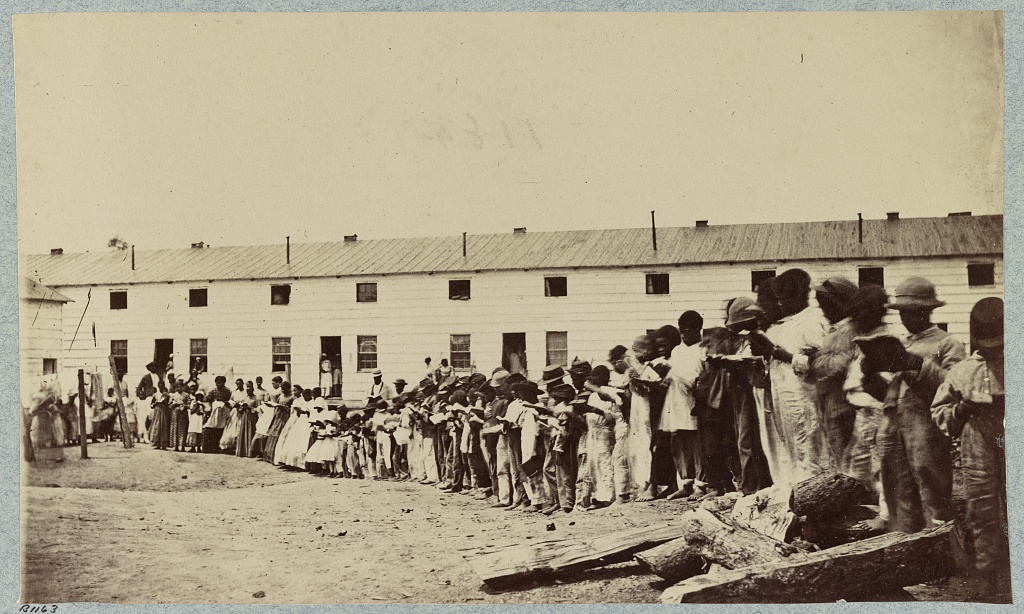 Freedmans Village, Arlington, circa 1863-1865 Freedmans Village, Arlington, circa 1863-1865